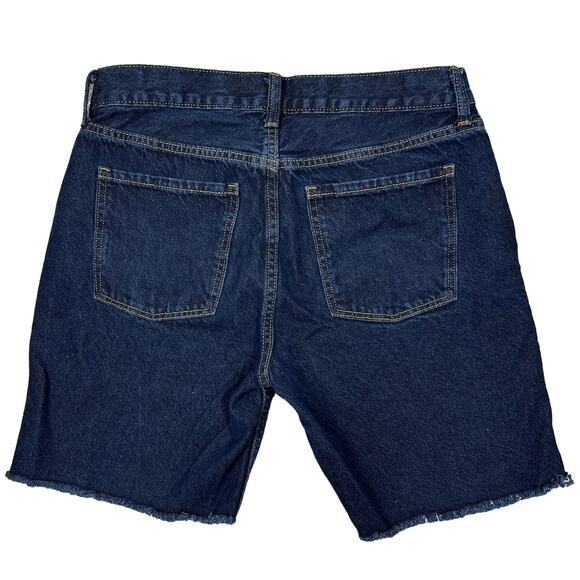 Old Navy Navy Blue Denim Cutoff Shorts - Picture 2 of 8